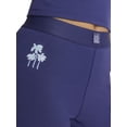 thumbnail image 3 of Mills by Millie Bobby Brown Women's Embroidery Ribbed Bike Short, Sizes XXS-XXL, 3 of 5