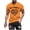 Orange, variant on UVEASISHA Football Graphic Tees for Men Big and Tall Crewneck Short Sleeve T-Shirts Game Day Casual Slim Fit Workout Shirt Gray 4XL