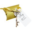 thumbnail image 1 of 50pcs Vintage Key Bottle Openers Wedding Favor Souvenir Gift Set Pillow Candy Box French Ribbon, 1 of 3