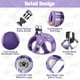 thumbnail image 5 of Set de arnés y correa para perros BEAUTYZOO Step in No Pull Purple S, 5 of 8