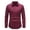 Wine, variant on Men's Casual British Style Business Fitted Long Sleeve Shirt for Daily Leisure and Streetwear Versatile Semi Formal Top with Classic Collar and Button Closure Suitable All Seasons