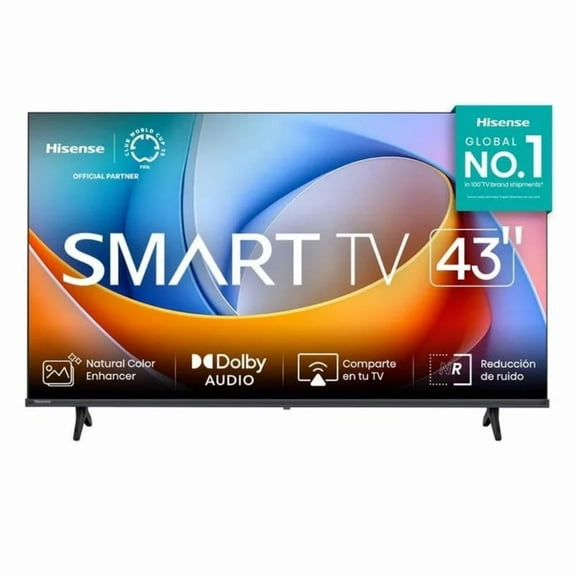 TV 43 Pulgadas Smart TV Full HD 43A45NV Hisense Vidaa