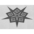thumbnail image 1 of Ahgly Company Machine Washable Indoor Rectangle Transitional Gray Area Rugs, 3' x 5', 1 of 7