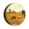 thumbnail image 1 of Lukts Western Cowboy Ranch pour Housses de Pneus, Imperméable, Anti-Poussière, Ajustement Universel pour Remorques & SUV - Protection Ultime en un-15 Pouces, 1 of 6