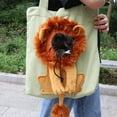 thumbnail image 5 of Outcrop Small Lion Pet Canvas Shaped Shoulder Bag Cat Dog Small Go Out Handbag, 5 of 5