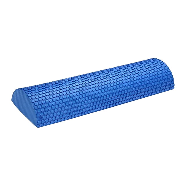 Rollo de Myofascial Portable Blocks Muscle Premium Flexibility Point Balance Azul 45cm Zulema rodillo de espuma semicircular