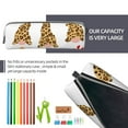 thumbnail image 5 of Honeii Christmas Gnomes In Leopard Pattern Pencil Case, Pencil Pouch, Pencil Case Small, Pencil Pouch Aesthetic, PVC Pencil Pouch, Pencil Bag, Makeup Pouch, 5 of 7