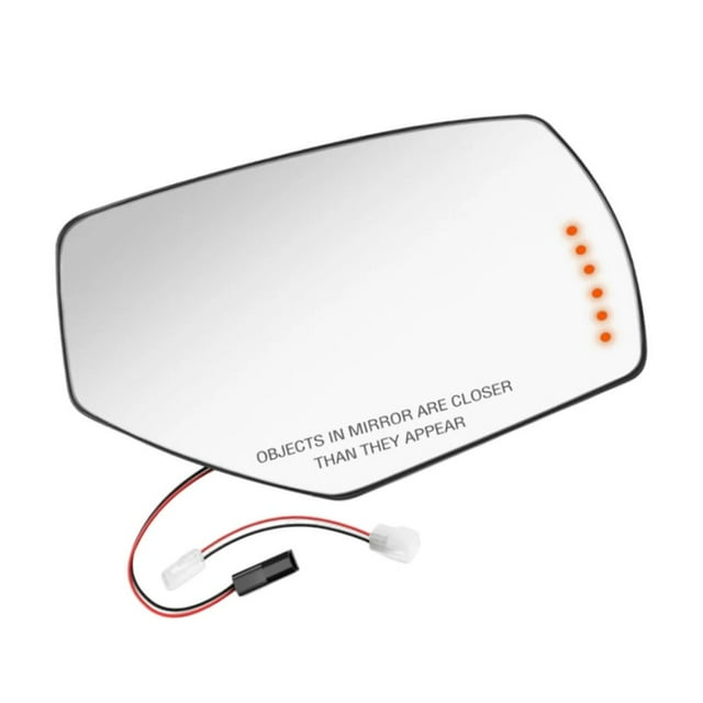 Heated Side Mirror Glass Lens w/ Turn Signal Backing Plate For Chevrolet Silverado For GMC Sierra 1500 2500HD 3500HD 2015 2016 2017