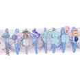 thumbnail image 1 of 8PCS Hair Tie Fashion All-match Creative Ponytail Holder Hair Rope for Women, 1 of 6