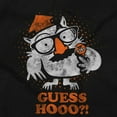 thumbnail image 2 of Tootsie Owl Halloween Guess Hoo Pun Hoodie Sweatshirt Women Men Brisco Brands S, 2 of 6