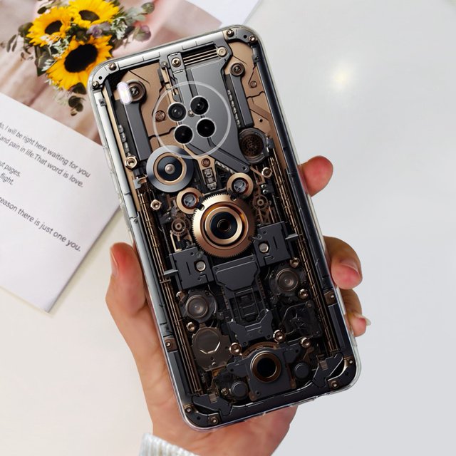 For Huawei Y9a Case Cover For Huawei FRL-22 FRL-23 FRL-L22 FRL-L23 Nova Y9a Phone Case Soft Silicone Clear Protection Funda Capa case-c10 For Huawei Y9a