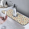 thumbnail image 7 of Sikiie Funny Chicken Splash Guard for Sink Faucet-1 PC Super Absorbent Fast Drying Mat Sink Gadgets-Splash Guard for Kitchen, Sink Mat, 7 of 7