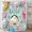 Teal and Pink, variant on Easter Shower Curtain, Spring Colorful Eggs Shower Curtain Set for Bathroom, Happy Easter Fabric Shower Curtain Restroom Bathtub Decor Accessories with Hooks 72X 72 inch