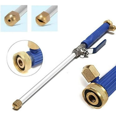 High Pressure Power Washer Sprayer Water Spray Gun Wand Garden Hose w/ 2 Nozzle