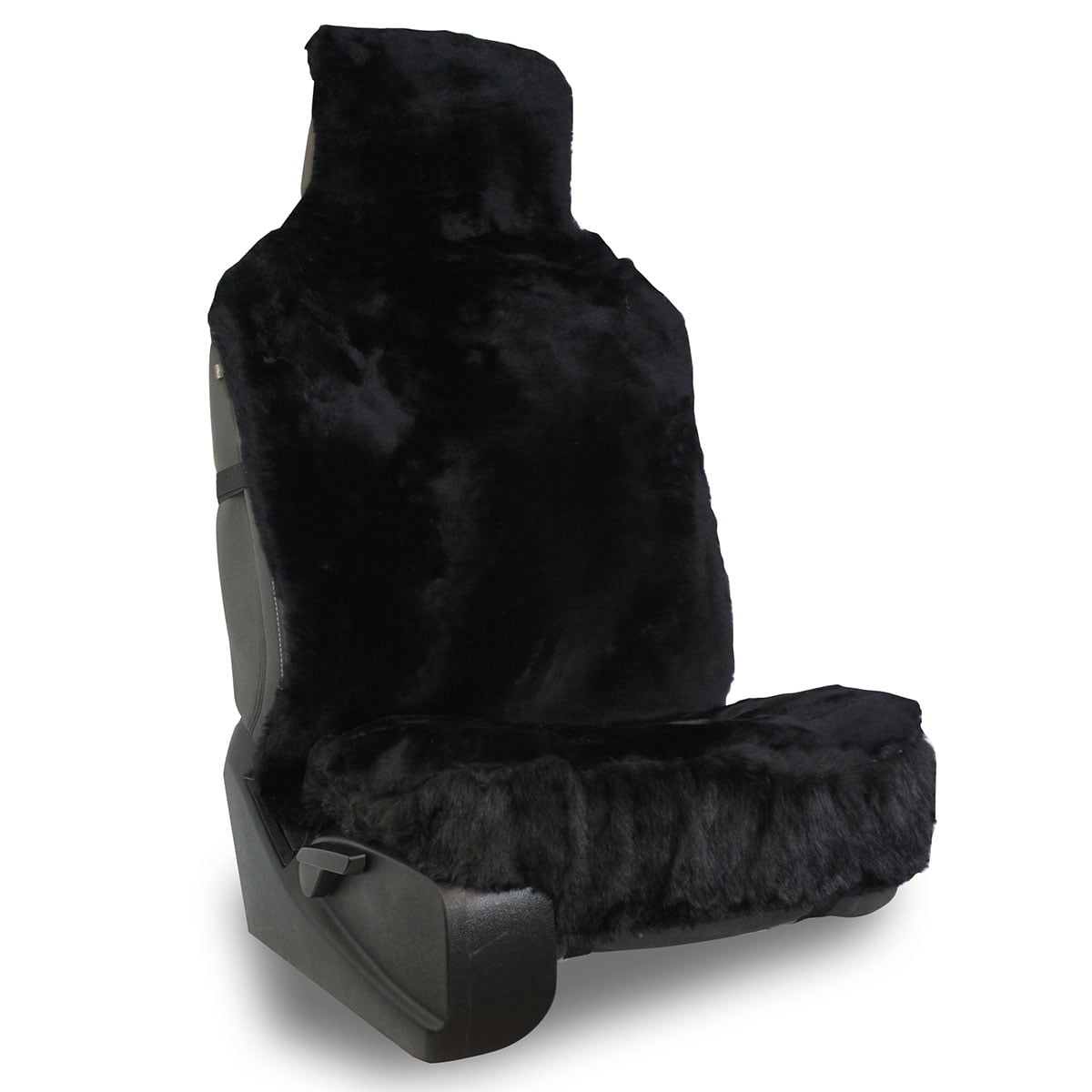 Aegis Cover Sheepskin Easy Fit Seat Cover, Gold