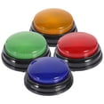 thumbnail image 5 of Pungan Game Button 4pcs Game Button Party Answer Button Game Answer Buzzers Party Alarm Buttons with Sound,3.54"X3.54"X1.57", 5 of 11