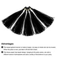 thumbnail image 4 of 30Pcs Black Tassel Garland Banner w Rope for Wedding Birthday Party Decoration, 4 of 7