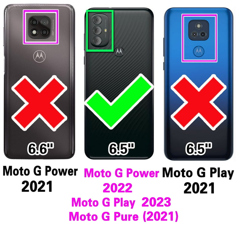 Case For MOTO G15/MOTO G15 Power Wallet Phone Case With RFID Shielding Shockproof Tpu Inner Shell Pu Leather Magnetic Flip Cover Protective Cover