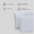 thumbnail image 4 of Fabdreams 100% Organic Cotton GOTS Certified 300 TC Queen / Standard Size Pillowcase | White, 4 of 9