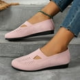 thumbnail image 7 of Fesfesfes Women Shoes Almond Toe Solid Color Round-Toe Flats Shoes Lightweight Soft Casual Shoe 40(7.5), 7 of 7