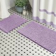 thumbnail image 1 of Alfombras de baño Fuzzy Chenille antideslizantes, alfombras de baño, alfombras de baño a rayas extrasuaves y absorbentes para interior/cocina. LuxUrux  tapetes para baño, 1 of 1