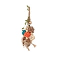 thumbnail image 4 of Juguetes para masticar, hámster, conejo, juguete para masticar, juguetes para loros, juguete para morder y moler dientes para cacatúas Bola de Takraw, 4 of 8