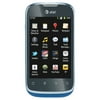 AT&T Huawei Fusion U8652 512 MB Smartphone, 3.5" LCD 480 x 320, 600 MHz, Android 2.3.3 Gingerbread, 3G, Blue