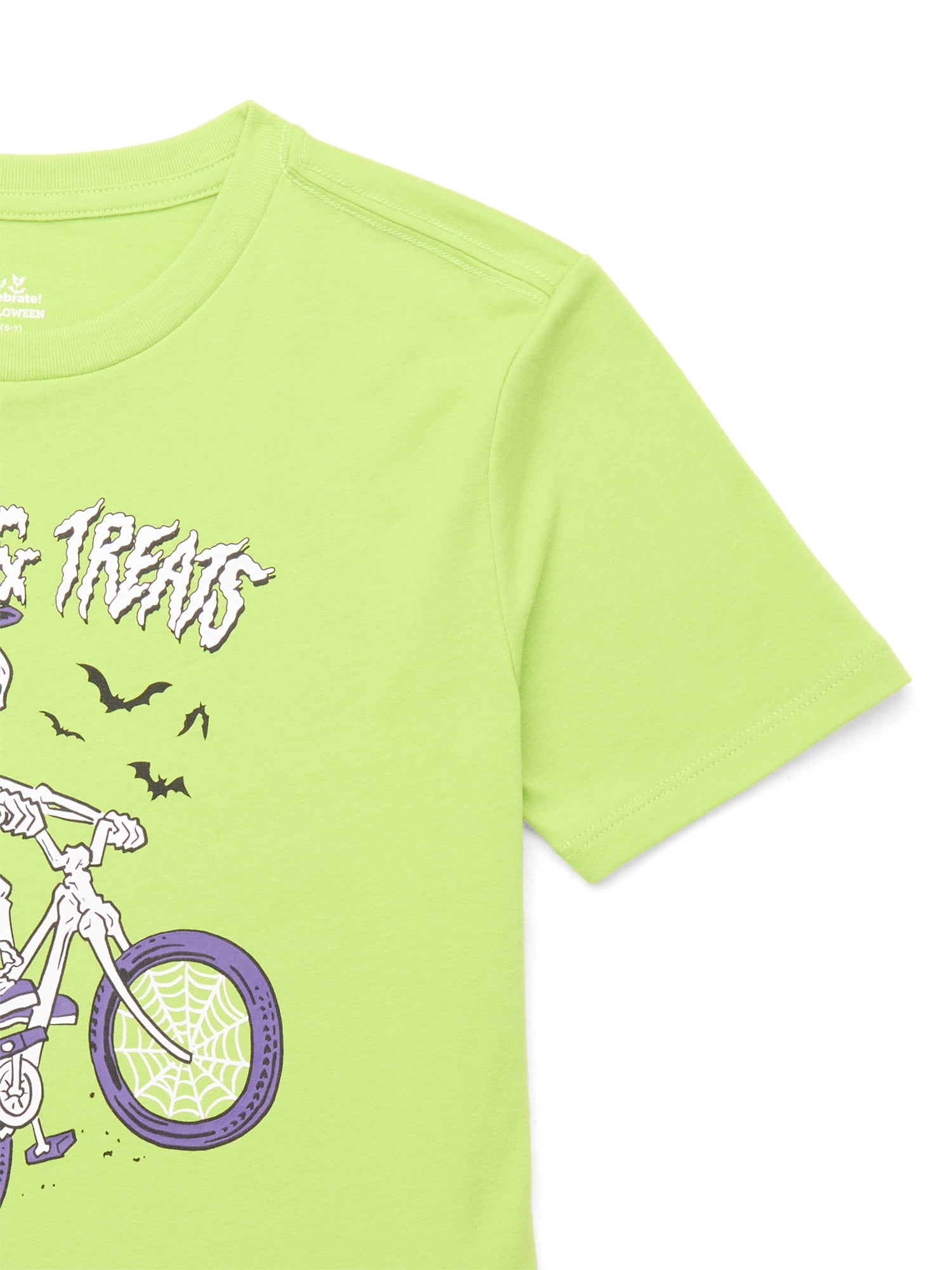 Way to Celebrate Boys Halloween T-Shirt, Sizes 4-18