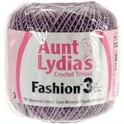 Aunt Lydia's Fashion Crochet Thread Size 3-Plum