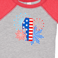 thumbnail image 4 of Inktastic First Birthday- Fourth of July Fireworks Boys or Girls Baby Bodysuit, 4 of 5