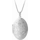 thumbnail image 1 of Dainty Necklace for Women,Unisex Fashion Silver Plated Alloy Carving Locket Pendant Chain Necklace Jewelry, 1 of 4