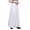 White, variant on Women's Cotton Inskirt Saree Petticoats/Underskirt Solid Plain Readymade Ethnic Indian Stitched - Waist Adjustable White L