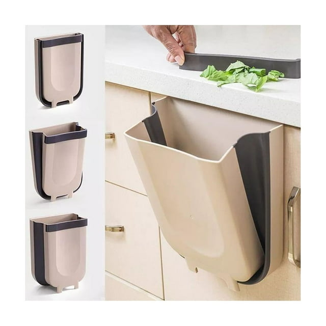 Bote de basura de cocina plegable