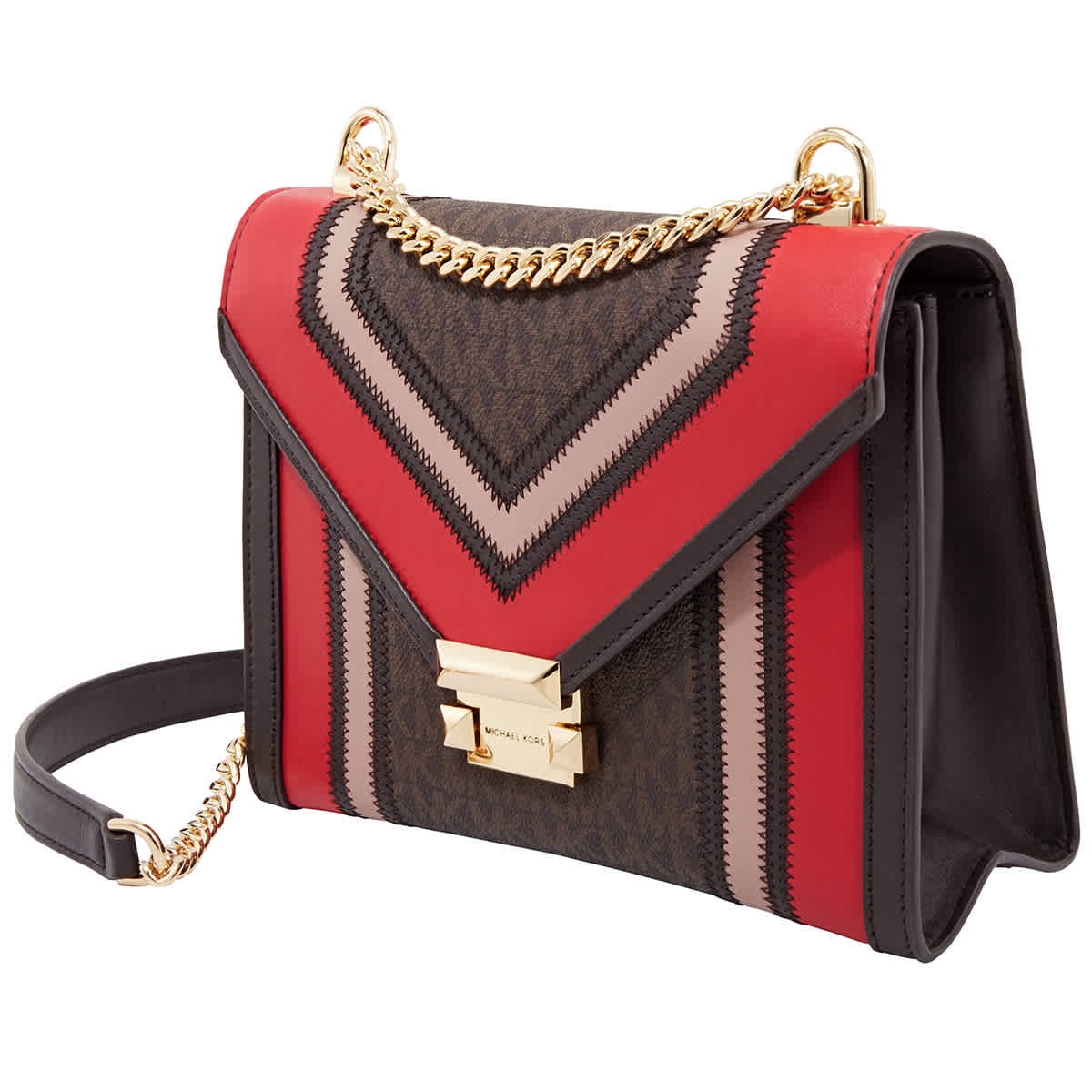 michael kors whitney red