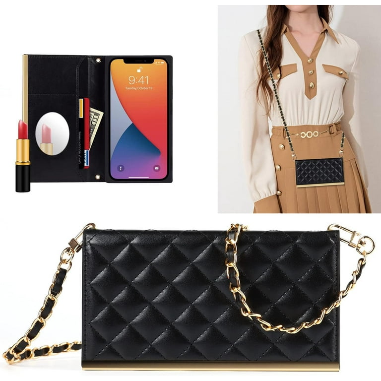 Wallet Case Apply to iPhone 12 Pro Max,Luxury Fashion Flip Purse