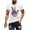 A01_White, variant on Yghzkop Men's 4th of July T-Shirt Patriotic Graphic American Flag Independence Day Star Stripes Print Shirt Summer Casual Athletic Fit Quick-Dry Short Sleeve Top for BBQ Party Firework Show