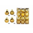 thumbnail image 4 of EIMELI Christmas Ball Ornament 3Cm Bright Plastic Shatterproof Hanging Ball Ornament Suitable For Christmas Tree Garland Tabletop Arch Hangs, 4 of 9