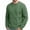 Green, variant on Babcutegg Big and Tall Mens Cable Knit Sweater Crew Neck Long Sleeve Loose Fit Warm Casual Comfy Sweaters Size 4XL
