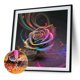 thumbnail image 2 of Cuadros Decorativos Kit de pintura de diamante de taladro redondo completo DIY 5D decoración del hogar de arte rosa (A6638) Wdftyju de costura negro 4 estilos, 2 of 9