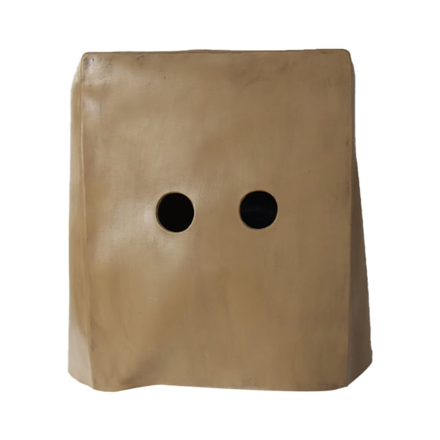 Cubierta Facial De Látex Para Halloween, Cubierta Cuadrada Para La Cara, Disfraz De Cosplay, Accesorios De Halloween Scienceny HA036913-00