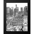 thumbnail image 2 of Wang, Melissa 19x24 Black Modern Framed Museum Art Print Titled - BandW Us Cityscape-Los Angeles, 2 of 5
