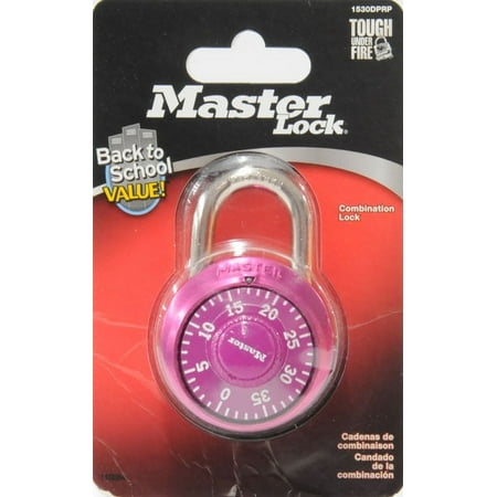 Anodized Combo Lock Display