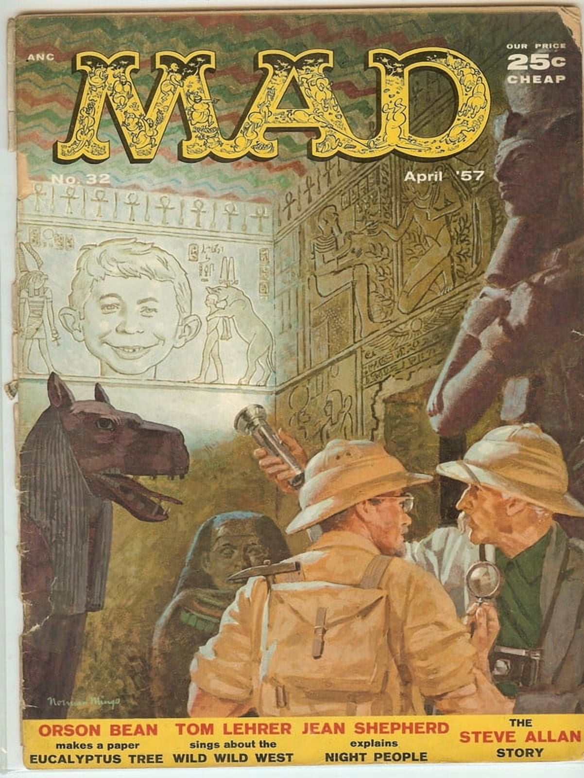 MAD Magazine Vintage Collectible #32 April 1957 VERY GOOD (VG)