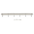 thumbnail image 1 of Wall Mounted Coat Hooks, Space Saving Prevent Falling Rustproof Simple 304 Stainless Steel Coat Hook Rack  For Hats 6 Clothes Hooks, 1 of 8