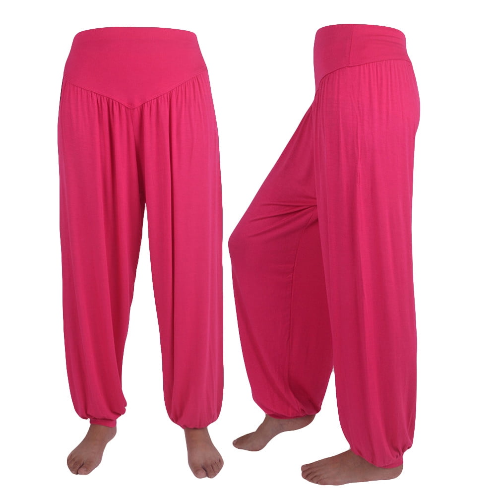 KaLI_store Work Pants for Women Women's Scrunch Lift Leggings Seamless  Tights Squat Proof Tummy Control Yoga Pants Pink,L