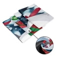 thumbnail image 5 of Christmas Shower Curtain Winter Snowman Bathroom Decor Xmas Pine Tree Holiday Bathroom Curtain with 12 Hooks 72"x72", 5 of 7