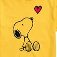 thumbnail image 3 of Peanuts - Valentine's Peanuts Snoopy Heart - Men's Short Sleeve Graphic T-Shirt, 3 of 6