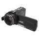 thumbnail image 5 of Videocámara Con Cámara De Vídeo, Videocámara Giratoria Con Pantalla 4K Y Enfoque Automático De 180 Para Viajes, 5 of 7