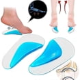 thumbnail image 5 of 4 Pairs Gel Arch Support Insoles, Silicone Orthotic Arch Support Insoles For Flat Feet, 5 of 5