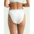 thumbnail image 2 of Calvin Klein Womens Pure Ribbed Cheeky Bikini Panty Large White, 2 of 2